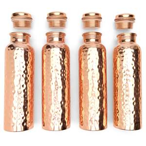 1000ml <span class=keywords><strong>di</strong></span> <span class=keywords><strong>rame</strong></span> puro bottiglia <span class=keywords><strong>di</strong></span> acqua stile Sport tazza da bere con Logo personalizzabile finitura opaca vendita diretta - Product Image 1