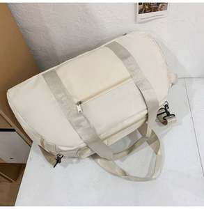 Wholesale Custom Foldable <b>Sport</b> Gym <b>Bag</b> Waterproof Polyester Zipper Duffel <b>for</b> Women/<b>Men</b> Portable Travel <b>Bags</b> - Product Image 4