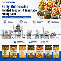 Machine de remplissage pour aliments, fruits, légumes, produits solides, granulés, liquides, cornichons, pâtes, olives marinées, snacks en bouteille ou en pot, en saumure