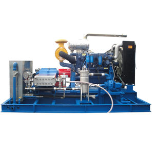 Hidrolavadora Industrial Diésel de 1500 Bares y 85 L/min, Chorro de Agua de Ultra Alta Presión para Servicio de Mantenimiento de Astilleros - Product Image 4