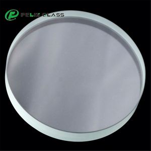 Verre de visualisation circulaire ultra-blanc trempé découpé au laser, de fabrication professionnelle chinoise, pour couvercle d'éclairage - Product Image 3