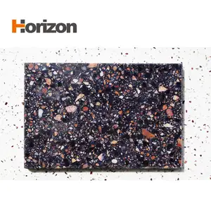 Horizon Factory price high quality Jade quartz stone slab artbest quality fake quartz countertopkitchen surface countertop