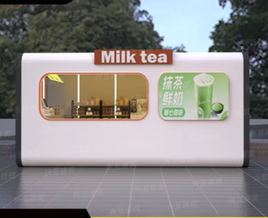 Casa Prefabricada Móvil Tipo Apple para Comercios, Plazas Comerciales, Tiendas Móviles, Té con Leche, Café, Mercados Nocturnos, Áreas Escénicas al Aire Libre y Salones - Product Image 3