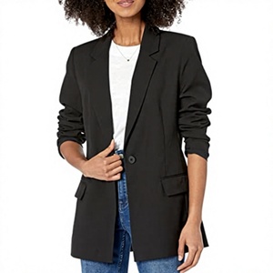 Two-piece Business <b>Suits</b> Woven Single Button Closure Coat <b>Dress</b> Mother Pack Women - Product Image 3