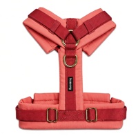 Harnais pour chien durable à carreaux, gilet de promenade réglable anti-traction pour animaux de compagnie, harnais à carreaux pour chiens de taille moyenne à grande, OEM accepté