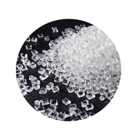 Vente en gros de granulés de résine PMMA vierge hautement transparente, matière PMMA modifiée en vrac, hautement transparente