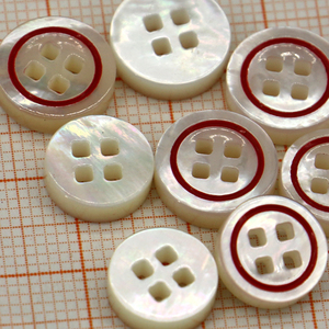 Tùy chỉnh màu Trắng mẹ của Ngọc Trai Shell nút <span class=keywords><strong>Snap</strong></span> cho áo có thể giặt màu sắc tự nhiên - Product Image 5