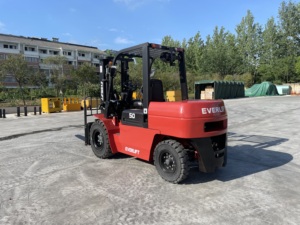 Everlift diesel Forklift 5000kg Heli China Forklift 3-6m Lift Altura diesel Forklift para venda - Product Image 3