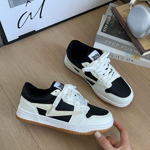 Chaussures de basketball pour hommes tendance style chinois Ins, légères et décontractées, idéales pour le sport et le skateboard, avec couleurs contrastées rétro - Product Image 2