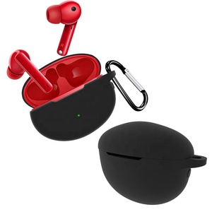 Housse d'écouteur en Silicone pour <span class=keywords><strong>Huawei</strong></span> Freebuds 4i, <span class=keywords><strong>coque</strong></span> de protection pour casque, accessoires adaptés aux Freebuds 4i, étui avec crochet - Product Image 3