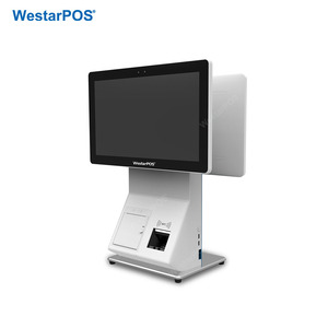 WestarPOS CRS001 Sistema POS All-in-One con Doppio Schermo da 18 Pollici e 15,6 Pollici per Panetterie - Product Image 2