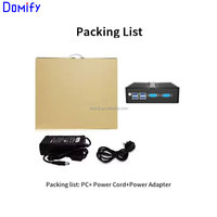 Mini PC Intel Celeron J1900 Sin Ventilador, Computadora Integrada con 2 Puertos RJ45, RS232, RS485, Memoria DDR3, Doble Arranque SSD/HDD de Domify IS02