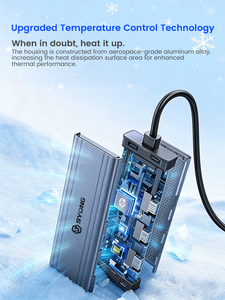 SYONG - Base de Conexión 5 en 1 para Laptop y Steam <span class=keywords><strong>Deck</strong></span> con HDMI 2.0 4K30HZ, HDD, Consola, Teclado, Ratón, Plug and Play - Product Image 3