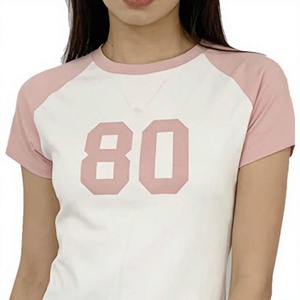 High Quality Women T-<b>Shirts</b> 100% Cotton Soft Breathable Comfortable Casual Tee OEM ODM Design Custom Logo Wholesale - Product Image 5
