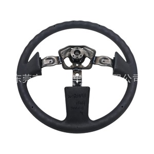 Steering <b>Wheel</b> For Toyota Land Cruiser 70 Series 380mm Inner Diameter Grey Polyurethane 4 <b>Spokes</b> Airbag Compatible - Product Image 3