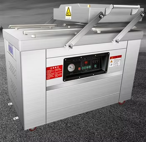 Gıda için DZ-600/2SA yüksek kaliteli düz çift vakum odası sebze ve tavuk vakum paketleme makinesi - Product Image 6