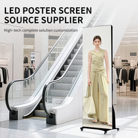 Affichage LED intelligent de haute qualité P1.53, contrôle par PC mobile, utilisation pour la publicité et les événements, affichage numérique LED portable