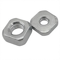 Offerta Speciale, Dado Quadrato in Acciaio Inox 304, A2-70, Dado di Bloccaggio Quadrato Resistente alla Corrosione per Ingegneria Edile