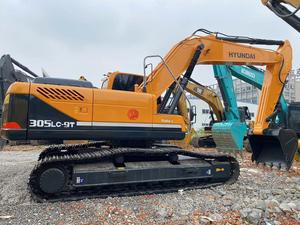 Hyundai 305lc-9t 220-9s Heavy 30ton Excavadora de segunda mano Retroexcavadora hidráulica de 30 toneladas Excavadora Hyundai usada - Product Image 4