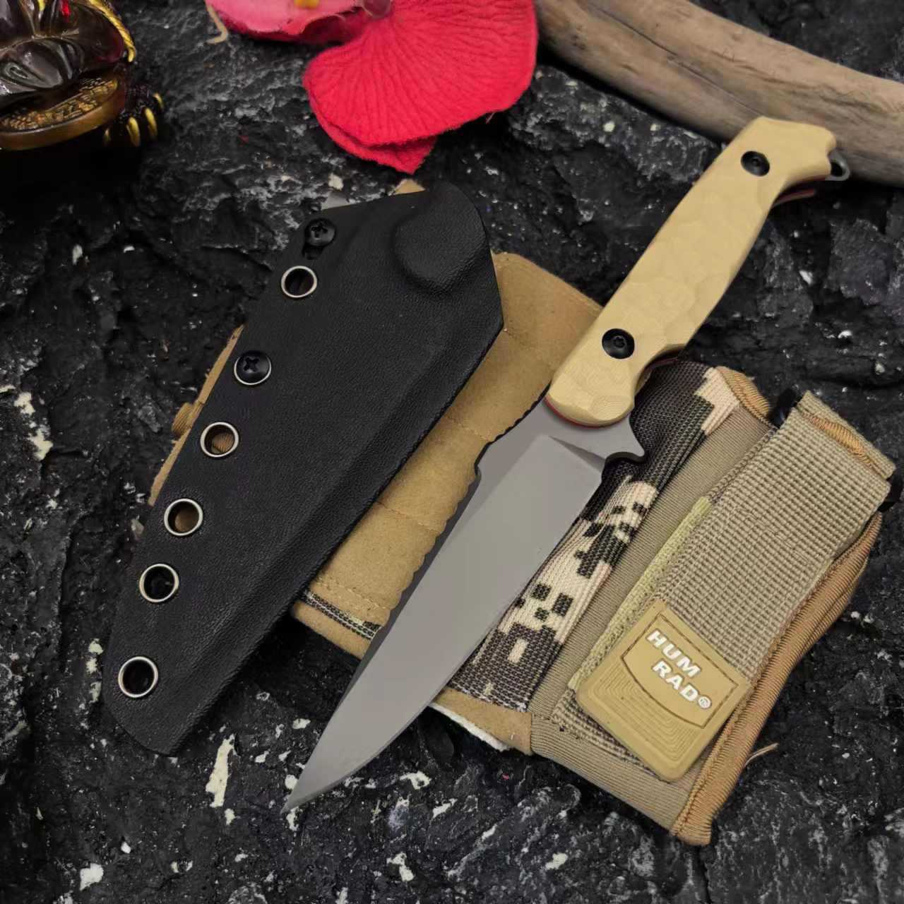 G10 Yellow Handle Grey Blade