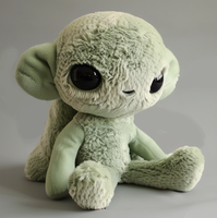 Peluche réaliste Alien vert 20cm Anime poupée peluche personnalisée animaux en peluche