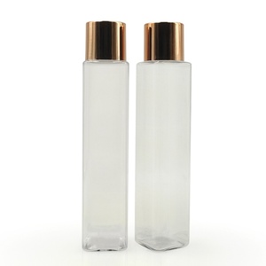 Wholesale Custom Transparent <b>Plastic</b> Cosmetic <b>Bottle</b> <b>Empty</b> Toner Lotion Container for Makeup Remover and Skin Care Serum - Product Image 1