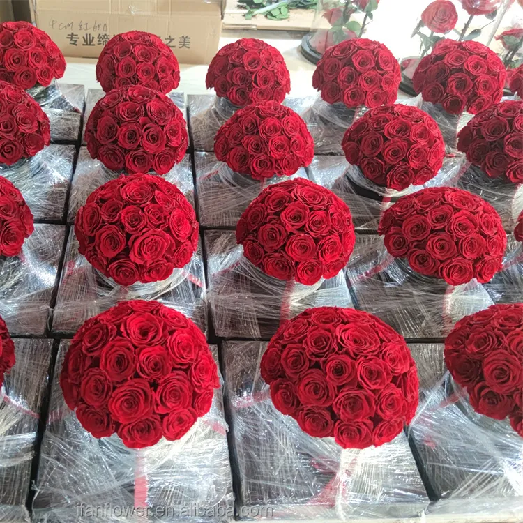 Hochzeit Hortensie Geschenk Lieferung von konservierte Rose aus grünen Umwelt blumen