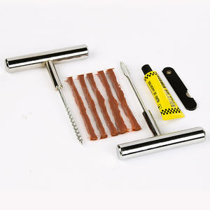 Kompaktes Reifen reparatur set Hochleistungs-Reifenstecker-Kit für Flachreifen-Pannen reparatur Reifen-Patch-Kit für Autos, Autos und Motorräder - Product Image 3