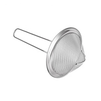 Design classique populaire moins cher en acier inoxydable 304 barman Bar accessoires Cocktail maille filtre barre crépines conique D85mm