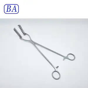 สแตนเลส laparoscopic ฟัน purse string <span class=keywords><strong>clamp</strong></span> <span class=keywords><strong>forceps</strong></span> - Product Image 2