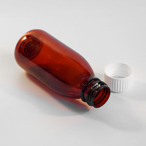 100ml 150ml 250ml 350ml Weithals Bernstein Pharmazeut ische Medizin Pille Kapsel Glasflaschen mit Deckel Hustens aft Glasflasche - Product Image 5