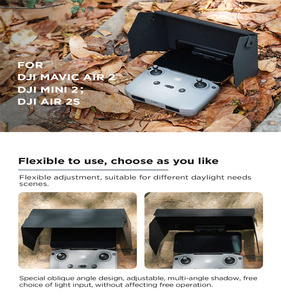 NUEVA Cubierta Protectora para Pantalla de Portátil, Tablet, Teléfono, Dron, de Cuero PU y Nailon para Exteriores, Parasol, Protector Solar, para Transmisión en Vivo - Product Image 3
