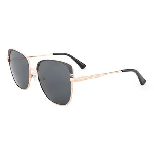 Винтажные солнцезащитные очки, трендовые летние солнцезащитные очки с простым дизайном, дизайнерские поляризованные солнцезащитные очки