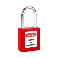 Cadenas de sécurité industriel Master Key Lockout Tagout CE coloré, cadenas de sécurité de haute qualité en gros