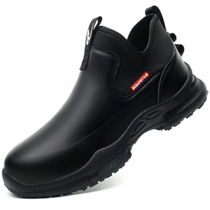 Zapatos de Seguridad con Puntera de Acero para Hombre, de Alta Calidad, Resistentes al Agua, Antideslizantes, para Trabajo, Protección Laboral, OEM - Product Image 1