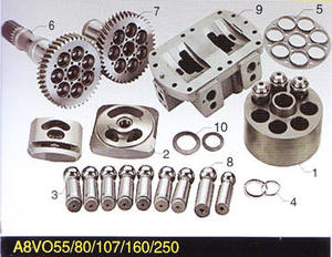 Pièces de pompe à piston hydraulique Uchida A8VO de <span class=keywords><strong>A8VO55</strong></span>, A8VO80, A8VO107, A8VO140, A8VO160, A8VO200 - Product Image 3