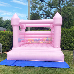 Commercial grade backyard party jumpers pvc bouncing castle <b>inflatable</b> peach bounce <b>house</b> for kids - Product Image 2