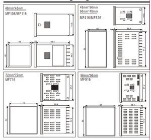 MF716 Plastic <strong>Temperature</strong> Controller with Timer PID Ramp/Soak Testing <strong>Thermostats</strong> for Water Baths OEM/ODM Customized Support - Product Image 4
