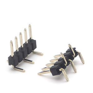 Connecteur à broches à pas de 2,54 mm, simple rangée, SMD, matériau PA6T, H2,5 mm, 1*5P - Product Image 1