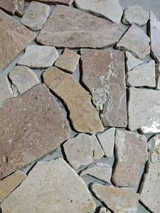 Tùy chỉnh tự nhiên <span class=keywords><strong>travertine</strong></span> pavers đá ngẫu nhiên lỏng lát đá giảm kết thúc điên paver gạch lát sàn - Product Image 2