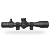 TYPHON 6-24X50SFIR FFP 30mm Tube revêtement multicouche illuminé portée tactique vue longue portée réglable avec arrêt zéro