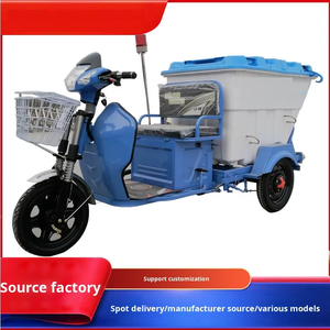 Véhicule de nettoyage à trois roues électrique 500L véhicule de transfert de déchets à énergie nouvelle ouverte 48v <span class=keywords><strong>petit</strong></span> déchet multifonctionnel - Product Image 6