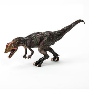 Triásico período animales mundo <span class=keywords><strong>Saichania</strong></span> modelo 3D goma elástica TPR Super dinosaurio y dragón juguete con jaula de plástico - Product Image 5