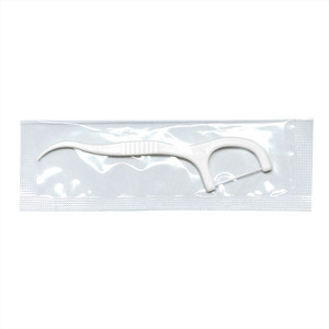 Fil dentaire à tige 9,5 cm en plastique, emballage individuel, matériau de qualité alimentaire, portable, hygiénique, anti-poussière - Product Image 3
