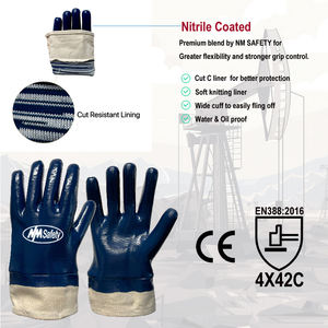 NMsafety полностью покрытые противорезные перчатки ANSI A3 Oilfield перчатки водонепроницаемые перчатки для работы - Product Image 2