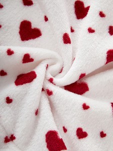 4-5 <span class=keywords><strong>ans</strong></span> Fille Hiver Flanelle Pyjama Ensemble Chaud Doux Filles Vêtements de Nuit Mignon Coeur Imprimé PJs - Product Image 3