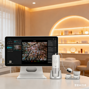 เครื่องวิเคราะห์หนังศีรษะและเส้นผม 2027 Spa Skin Hair Scalp Detector หน้าจอ 15.6 นิ้ว ระบบ AI อัจฉริยะ สำหรับวินิจฉัยหนังศีรษะและวิเคราะห์เส้นผม - Product Image 1