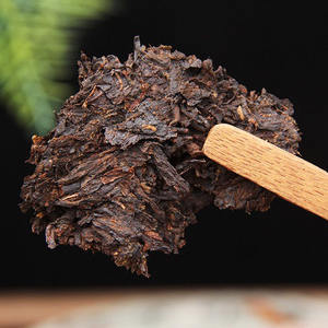 Lao ban zhang puer <span class=keywords><strong>shu</strong></span> cha Yunnan <span class=keywords><strong>qi</strong></span> zi bing Menghai banzhang yinxiang vente en gros de gâteau de thé puerh fermenté - Product Image 4