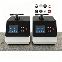 Máquinas Automáticas de Montaje Metalográfico de 2/4 Moldes con Programación, Sistema de Refrigeración por Agua y Función de Precalentamiento