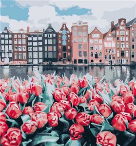 Moderno Simple sala de estar <span class=keywords><strong>paisaje</strong></span> decorativo pintado a mano <span class=keywords><strong>pintura</strong></span> al óleo Digital frente al mar retrato - Product Image 2